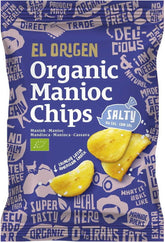 Gluténmentes maniok chips sós gluténmentes BIO 60 g - EL ORIGEN